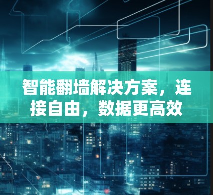 智能翻墙解决方案,连接自由,数据更高效 智能翻墙解决方案,连接自由,数据更高效