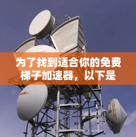 为了找到适合你的免费梯子加速器，以下是一步步的建议
