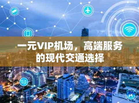一元VIP机场，高端服务的现代交通选择