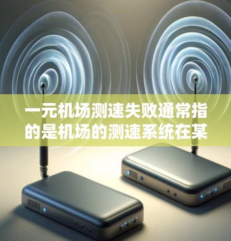 一元机场测速失败通常指的是机场的测速系统在某个区域出现了问题，导致一些车辆无法按照规定速度通过，或者出现其他 meas速失败的情况。以下是一些可能的原因和应对措施