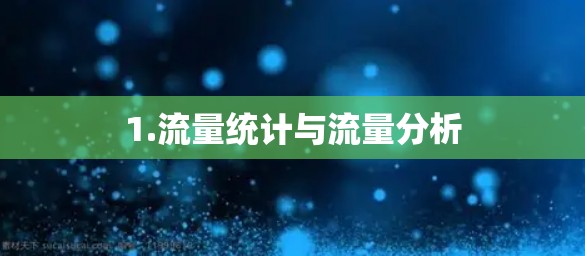 1.流量统计与流量分析 1.流量统计与流量分析
