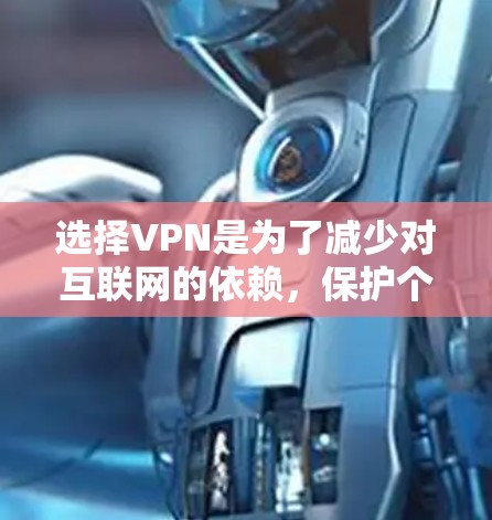 选择VPN是为了减少对互联网的依赖，保护个人隐私和网络安全。以下是选择VPN的步骤和建议