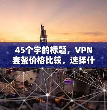 45个字的标题，VPN套餐价格比较，选择什么更划算？