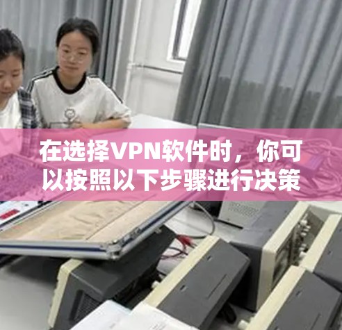 在选择VPN软件时，你可以按照以下步骤进行决策